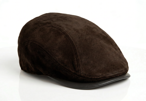 Merino Lambskin Cheesecutter Cap