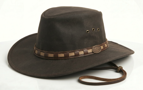 The Oilskin Hat With Flyband