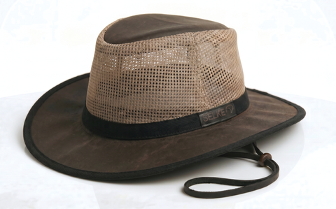 Oilskin Mesh Hat