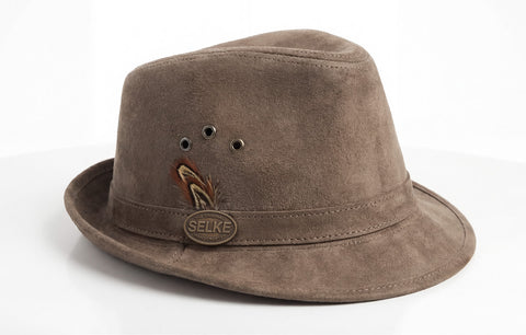 Suede Trilby